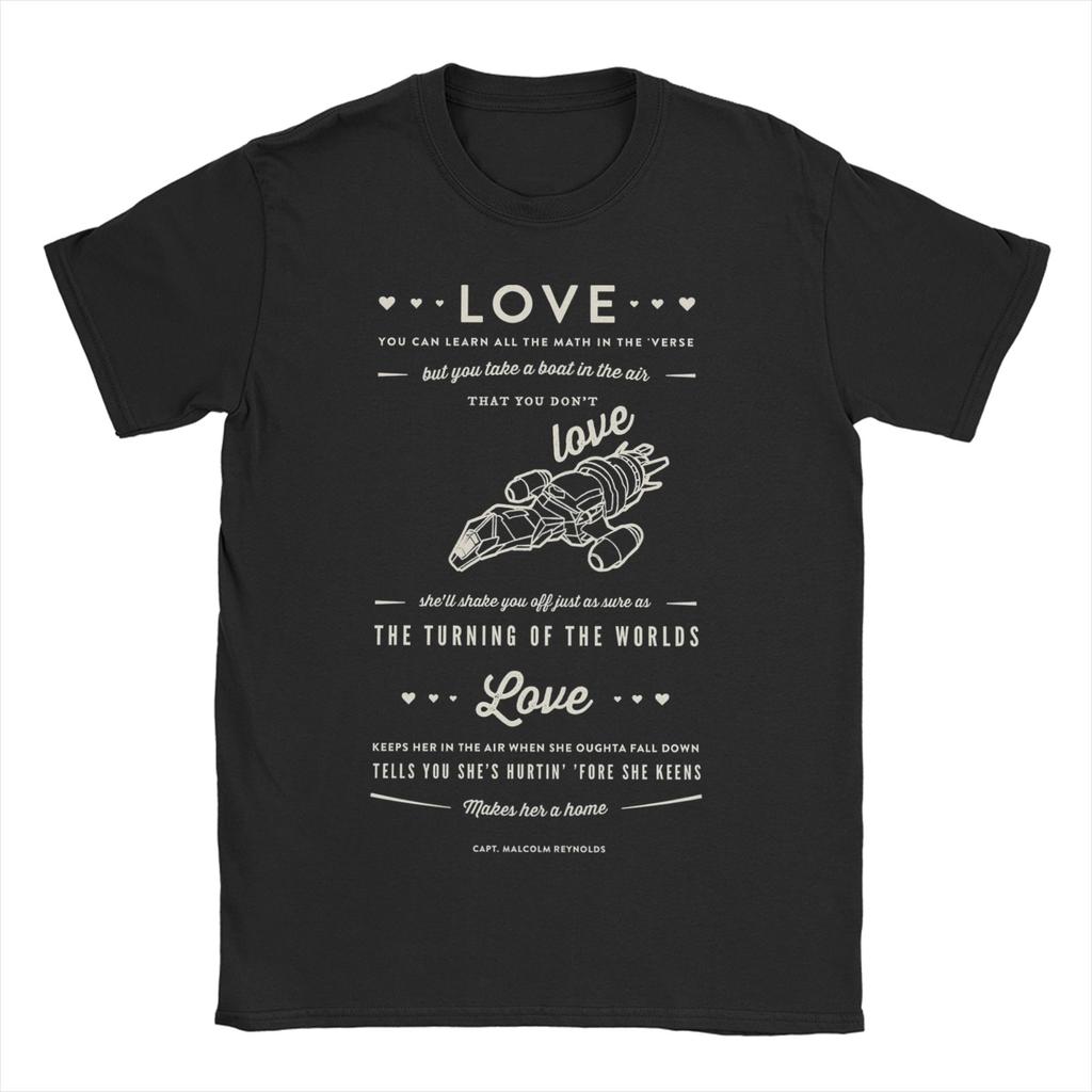 Unisex Unisex TShirt Firefly Serenity Double rainbow Pure Cotton Tee Shirt Short Sleeve T Shirt Crewneck Clothing Gift Idea