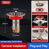 Insect Proof Removable Seal Stopper Easy Install Basin Drain Filter  Water Drain Supplies