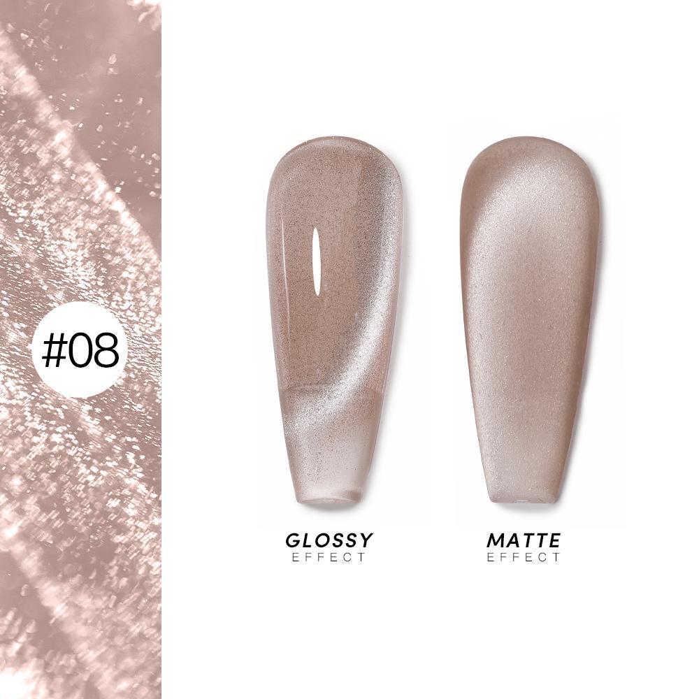 2024 Trendy 36-Color Cat Eye Nail Gel Set - Sparkly UV Gel for Salon Use