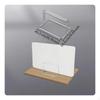 Bureau Privacy Paneel, PVC Scheidingswand, Desktop Divider voor Kantoor, School Wit 30*40cm