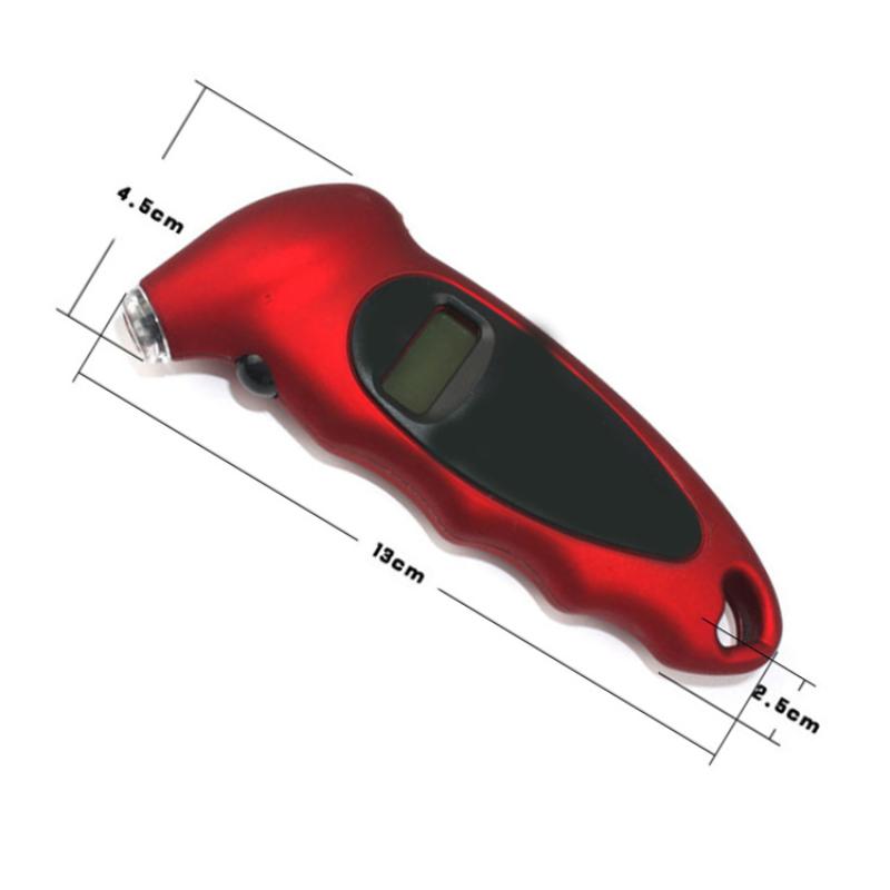 2025  Tire Pressure Gauge With Backlight - High-Precision Digital Lcd Display For Car Safety, Emergency & Maintenance Tool