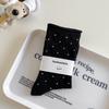 Female Summer Powdery Wooden Ear Lace Preppy Ballet Wind Drum Stack Socks