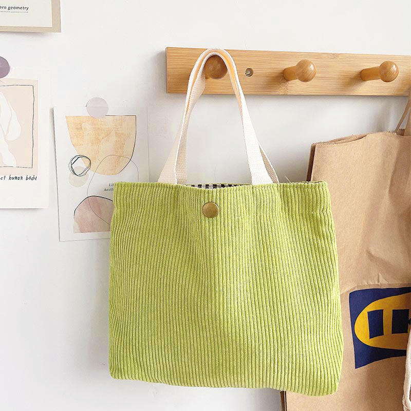 Cute Tote Bag Woman Girls Lady Travel Shopping Cloth Handbags Lunch Bag Small Portable Hand Pouch Bag Organizer