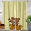 Rilakkumaes Kitchen Curtains for Living Room Curtain Partition Halloween Decoration Home Interior Curtains 2 Pieces Shades Child