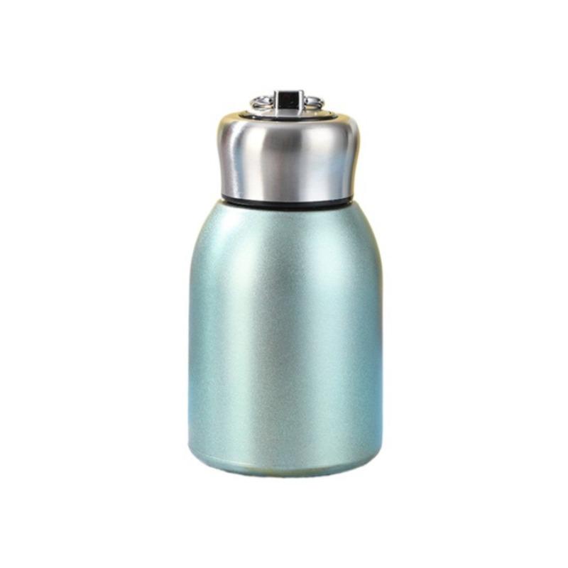 300ML Nerezový kapesní hrnek Cestovní termální hrnek na kávu Mini termoska Vakuová termoska Izolovaný hrnek Sportovní láhev na vodu