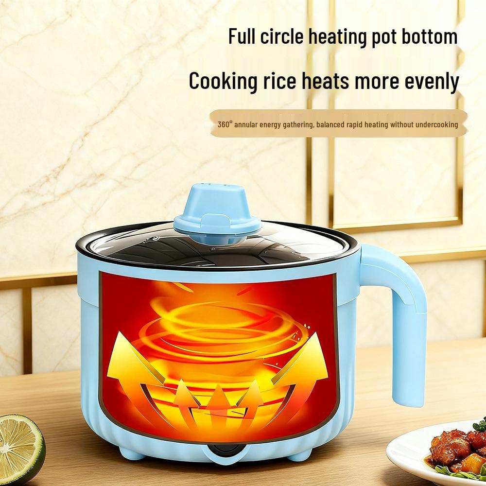 Compact Multifunctional Electric Pot for Dorms and Singles – Mini Fryer & Cooker