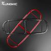 Per Porsche Cayenne 2003 2004 2005 2006 2007 2008 2009 2010 Vera Fibra di Carbonio Morbida LHD RHD Adesivo Bocchetta Aria Centrale Accessori