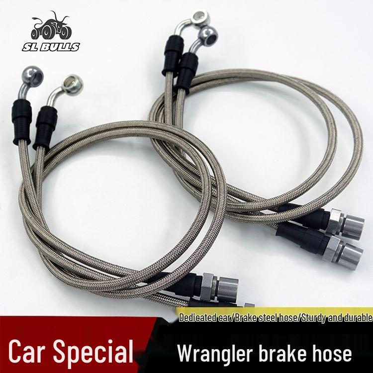Wrangler Gladiator JT Pickup 2.5-4" Lift Extended Brake Lines & Steel Hoses