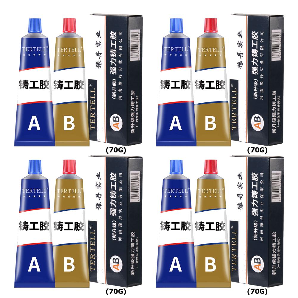 Strong Industrial Glue High Strength Magic AB Casting Glue Liquid Metal Repair Paste Cold Weld Metal Repair Bonding Sealant