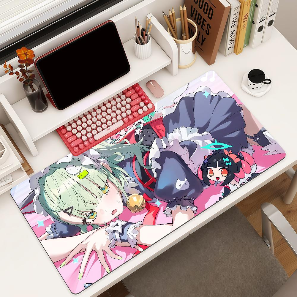 Zenless Zone Zero Angels of Delusion Mouse Pad Square Office Gaming Desk Mat Waterproof Non-Slip Rubber Decorative