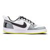 New Nike Court Borough Low White Black Wolf Grey GS 839985-104
