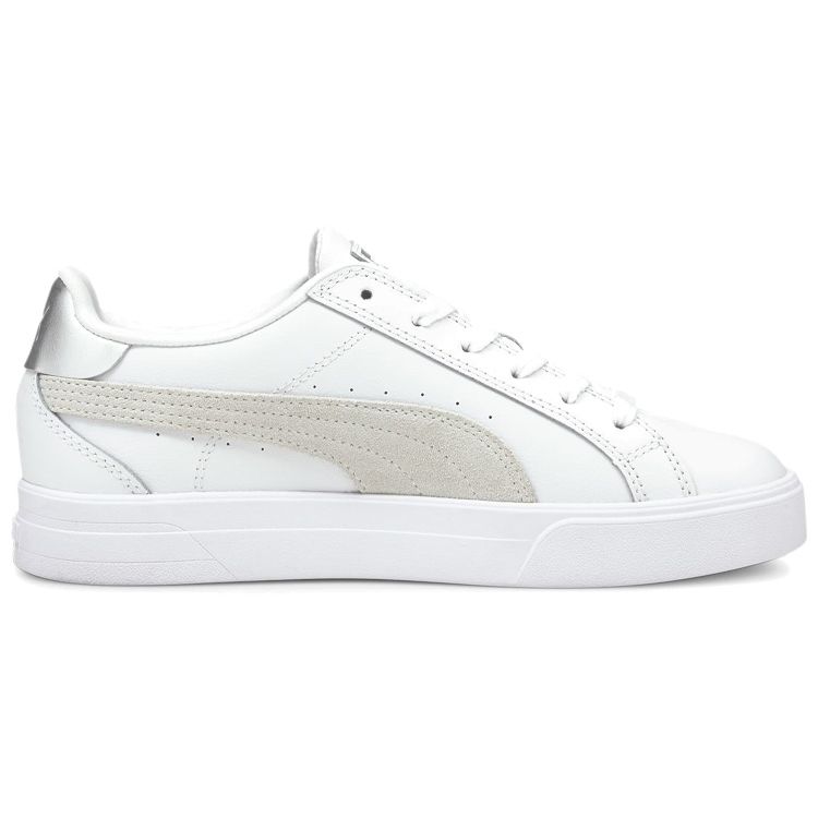 Puma Announcer Non-Slip Low-Top Skate Shoes Women Sneakers White 380635-02