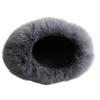 Furry Microphone Muff Windproof Sleeve Windscreen For Most USB Mics Noise Cancelling for Crisp Recordings