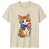 Patriotic USA Flag Bowtie Kitten T-Shirt Cat Lover 4th July Gift For Him And Her