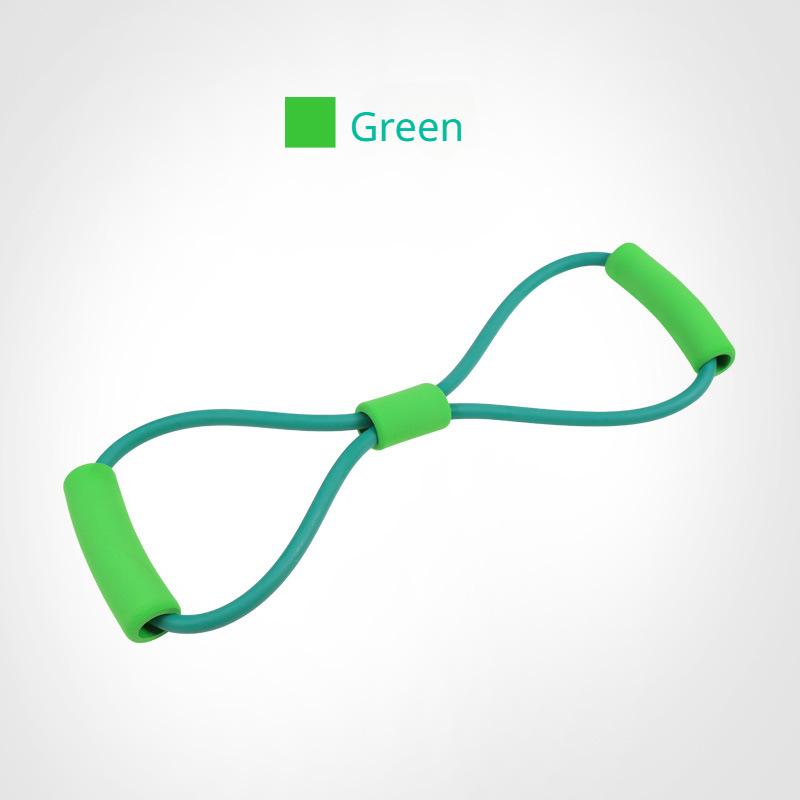 Resistance Band Arms Chest Expander Pulling Rope 8 Word Elastic Exercise Muscle Yoga Training Tubing Home Gym Fitness Equipment