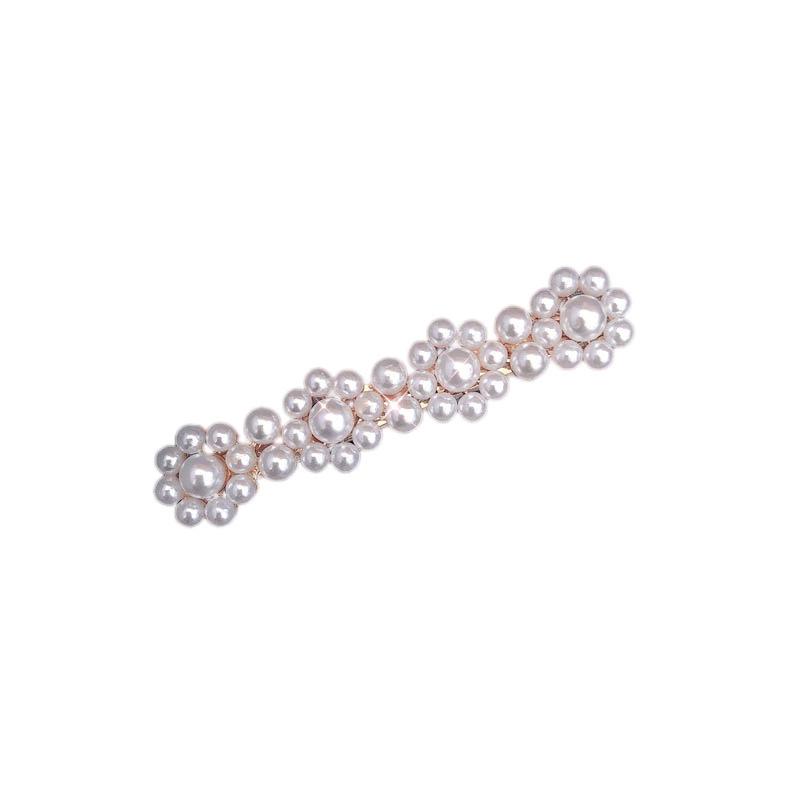 Mori Style Minimalist Korean Alloy Pearl Duckbill Hair Clip