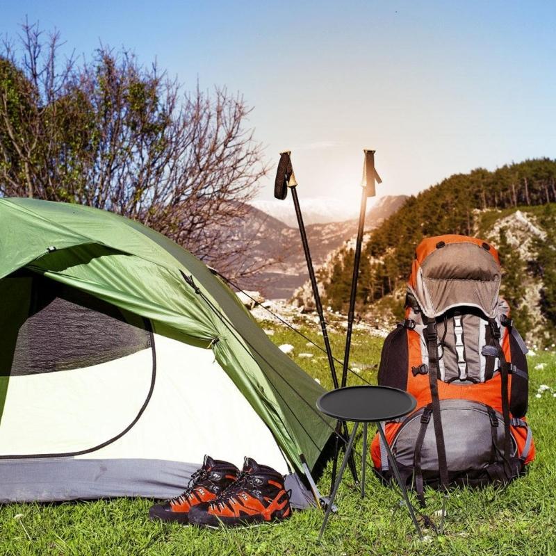 Круглый складной уличный стол-парта, водостойкий, для путешественников, рыболовов, пеших походов, кемпинга, барбекю, поездок, снаряжение для приключений CHINA