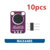 1-10pcs Sound Sensor Module Sound Control Sensor MAX4466 MAX9814 Detection Whistle Switch Microphone Amplifier For Arduino 7