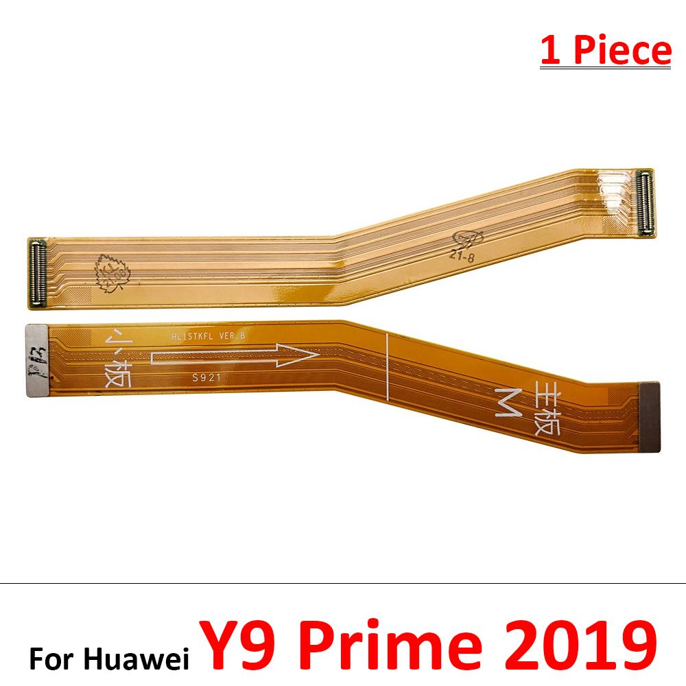 For Huawei Y6P Y6s Y7A Y7P Y8P Y8s Y9A Y9s Y9 Prime Flex Cable Mainboard Charging Port Connector + LCD Touch Screen Flex Cable