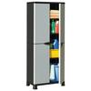 VidaXL Plastic Cabinet 68x39x171.5 Cm Rattan Design 337899