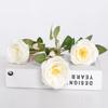 Rose Six Simulation Head Flower Artificial Flower Photography Props Home Decor