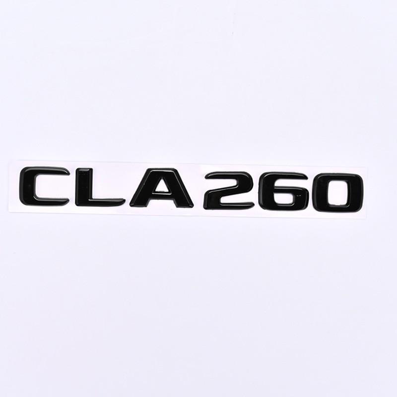 Compatible Mercedes-Benz CLA Class Badge Stickers: CLA35, CLA180, CLA220, CLA260, CLA45