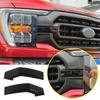 Schwarze Frontstoßstangen-Mittelgrill-Abdeckung für Ford F150 ab Baujahr 2021