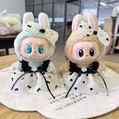 Clothes Self-deprecating Bear Baby Clothes Rabub Clothes 10cm Baby Clothes Cotton Doll Suit Skirt