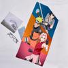 1pc NARUTO (4) Beach Towel, Beach and Seaside Swimming Pool Equipment, Fashion Pattern, Rectangular, Travel Essentials
