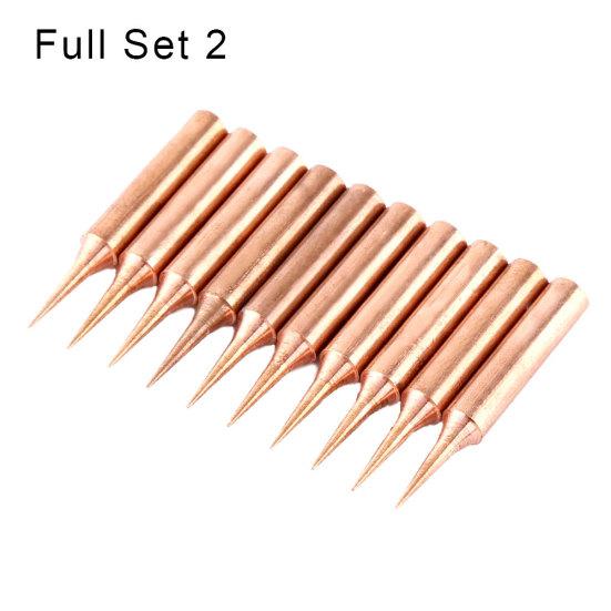 936 900M Cupru pur Vârf fier de lipit Set de instrumente de lipit cap de sudare fără plumb