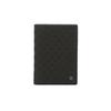 Daks Black Cowhide Wallet With Embossed Pattern Dbwa1f375bk