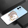 Funny Cartoon Cat Phone Case For Apple iPhone 13 12 Mini 11 Pro XS Max X XR 8 7 6S 6 Plus SE 2020 5S 5 Soft TPU Black Cover