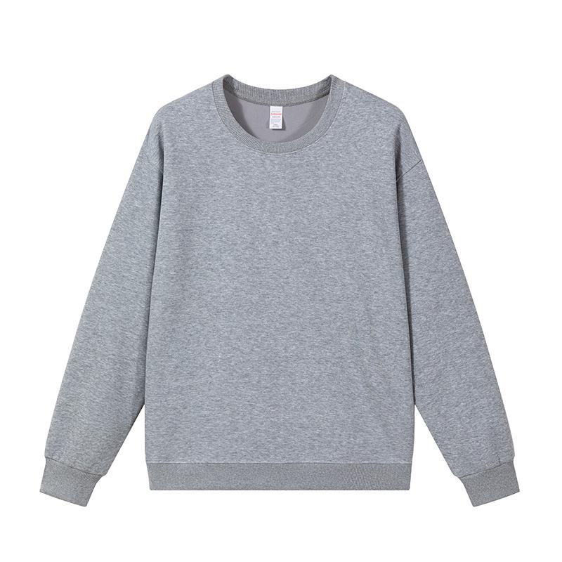 Men s Heavyweight Cotton Embroidered Logo Hoodie - Loose Fit, 400g, Round Neck, Regular Shoulder 2XL