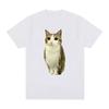 2026 Funny Cat Owl Funny Meowl Meme Brainrot Graphic Tshirts Unisex Unisex Clothes Fashion Short Sleeves T Shirts Y2k Ins Summer