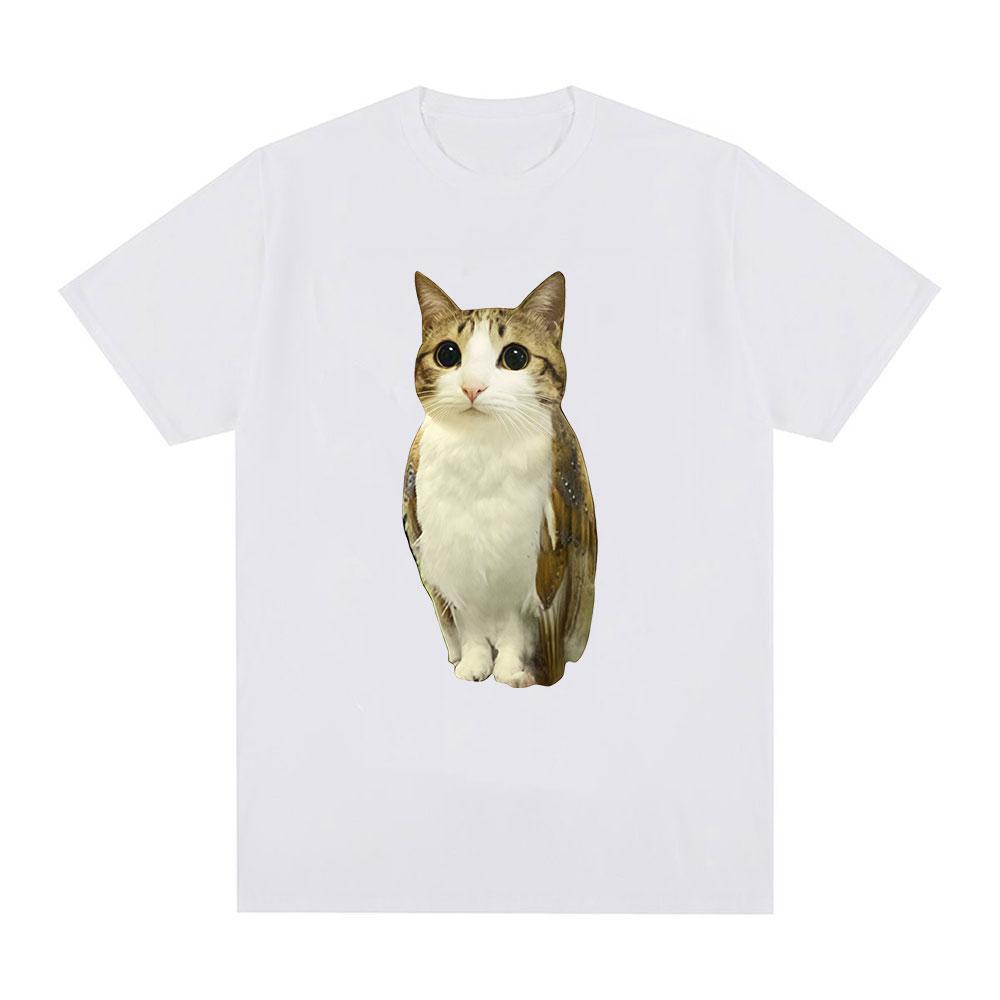 2026 Funny Cat Owl Funny Meowl Meme Brainrot Graphic Tshirts Unisex Unisex Clothes Fashion Short Sleeves T Shirts Y2k Ins Summer
