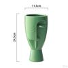 Vase, Head and Center Piece Flower Decorative Bud Vase Modern Ceramic Planter