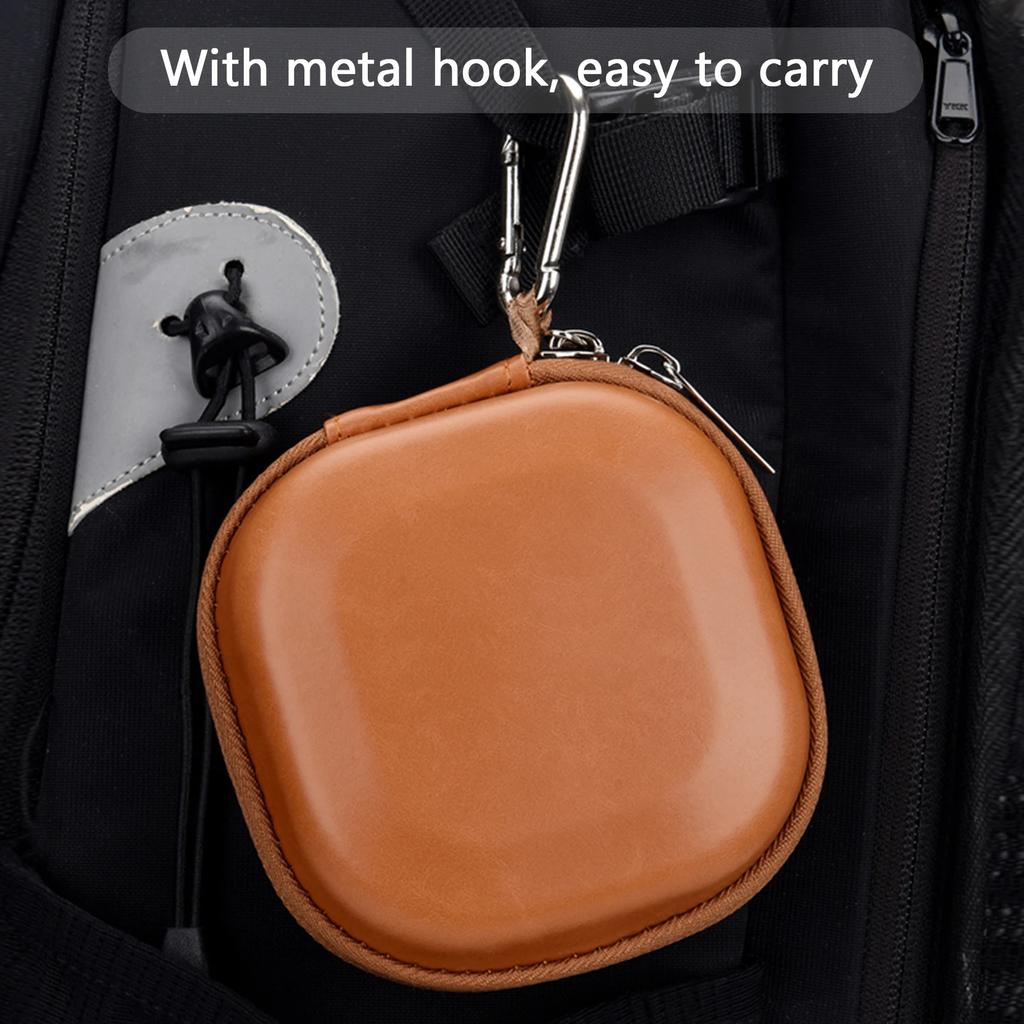 Schutzhülle aus PU-Leder Staubdichte Tragetasche Stanzung Fassungsvermögen 5 Stück bis 82mm Filter für UV CPL