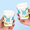 Square Thickened Disposable Paper Cups