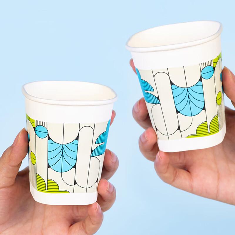 Square Thickened Disposable Paper Cups