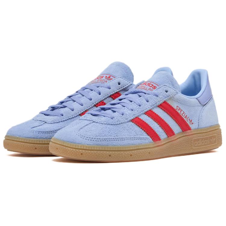 Adidas Handball Spezial Glow Blue Red Women Sneakers Blue-Spark JR3639