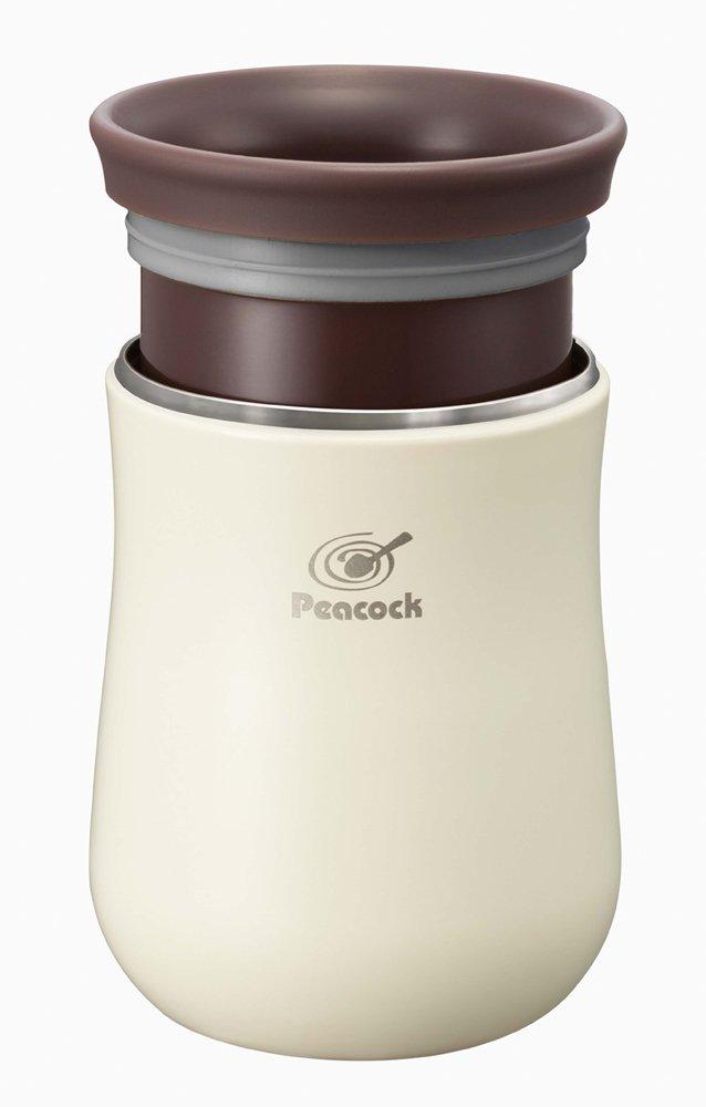 Peacock Stainless Steel Tumbler, 250ml, AFT-25, Ivory