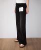 ROSEFRANTZ Patchwork Bootcut Sweatpants [Black]