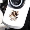 PYRMXQ 13cm Kreative Japanische Geisha Tränen Graffiti Autoaufkleber Vinyl Fenster Laptop Motorrad Stoßstange Wohnmobil Aufkleber (ZU)