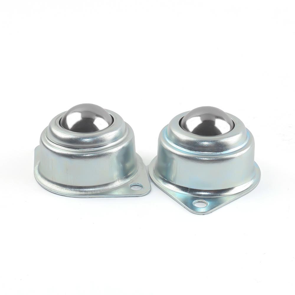 2pcs Flange Mounted Ball Caster, Omni-Directional Ball Bearing for Conveyor