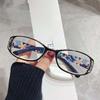 Flower Printed Elderly Reading Eyewear PC Anti Blu-ray Eyewear Folding Presbyopic Glasses  Men