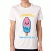 Cute Moon Stars Ladies Cotton T Shirt, Premium Cotton Quality Print, Durable, Casual Fashion. Funny Cartoon Moon Graphic Tee, Comfortable Fit, Stylish