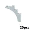 MOC Building Blocks Arch 1x5x4 Curved Brick Technical Changeover Catch Compatible with 2339 14395 76768 Educational DIY Toys