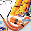 1/5pcs Floating Sunglasses Retainer Strap Non-Slip Adjustable Glasses Cord Holder for Swimming Surfing Boating Beach Vacation