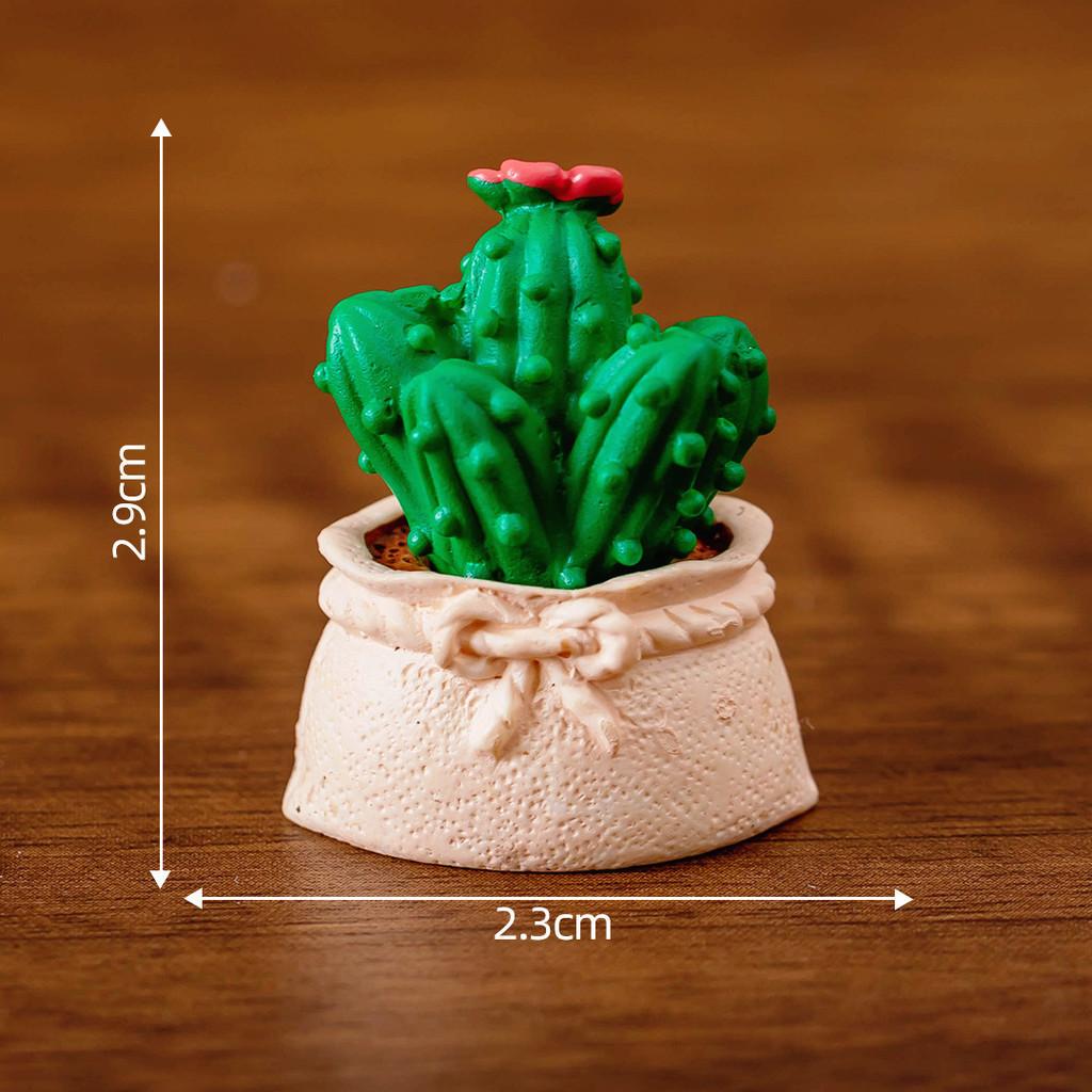 Landscape Creative Micro Cactus Decorations Toy Accessories Ornaments Desktop