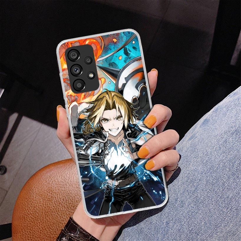 Fullmetal Alchemist Anime Phone Case For Samsung Galaxy A17 A16 A15 A14 A13 A57 A56 A55 A54 A53 A37 A36 A35 A34 A33 A26 A25 A24